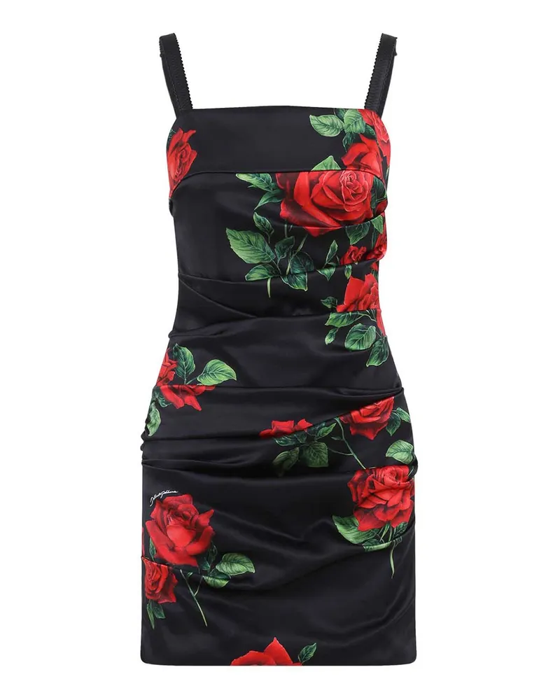 Dolce & Gabbana Kurzes Kleid - Schwarz Schwarz