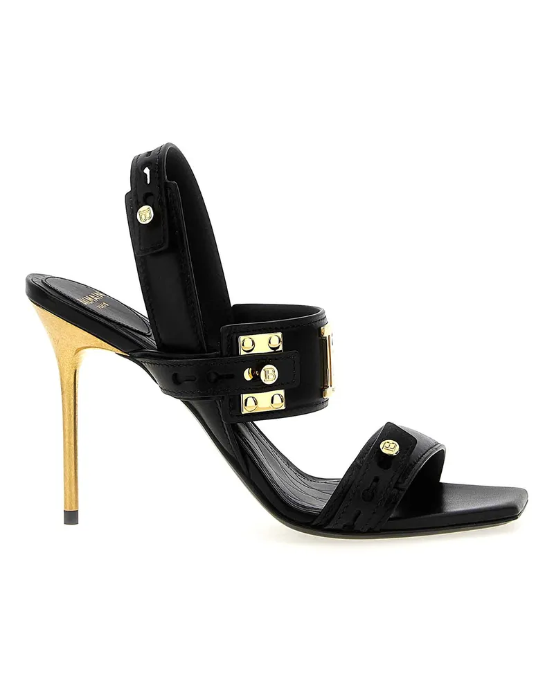Balmain Sandalen - Schwarz Schwarz