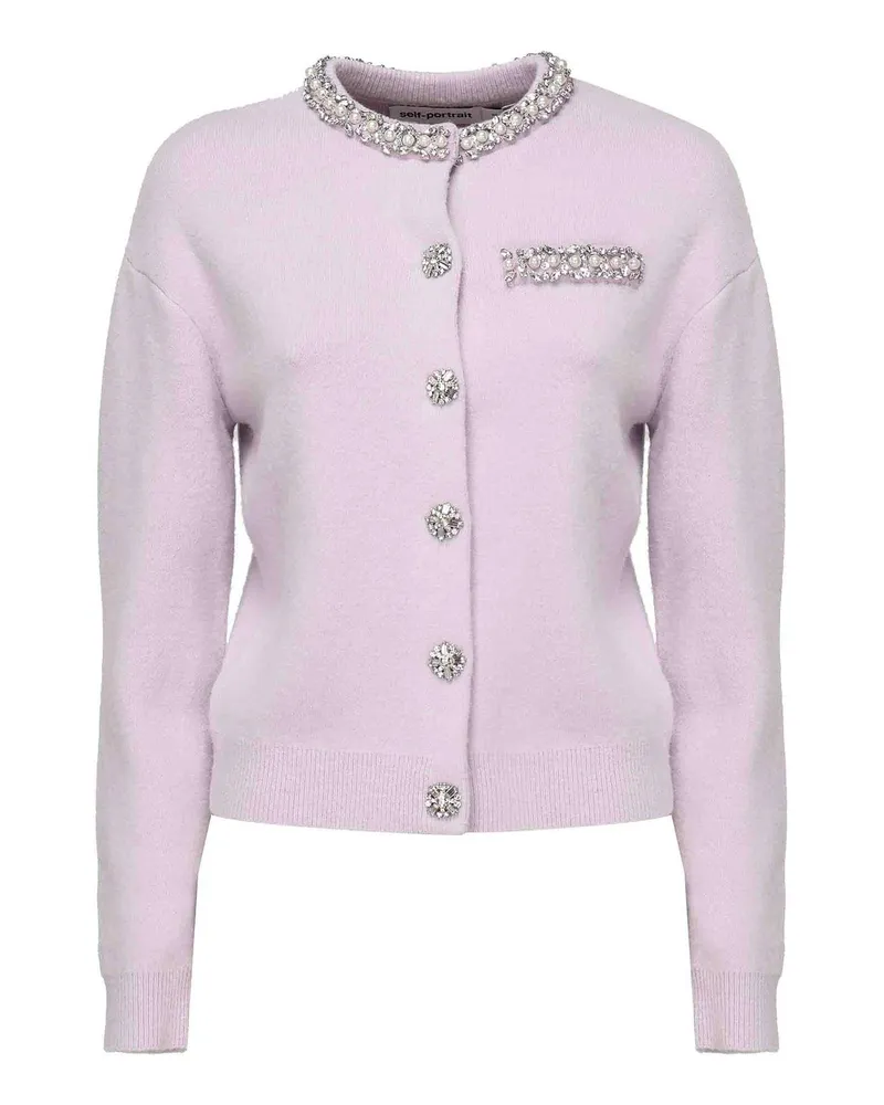 Self-Portrait Cardigan - Lila Lila