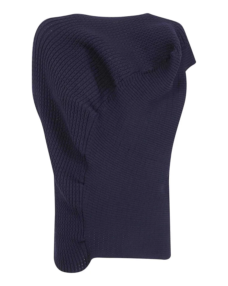 Issey Miyake Top - Schwarz Schwarz