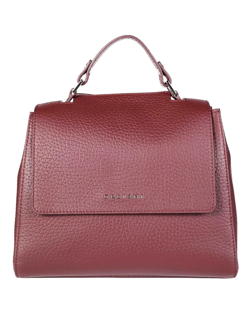 Orciani Shopper - Dunkelrot Dunkelrot