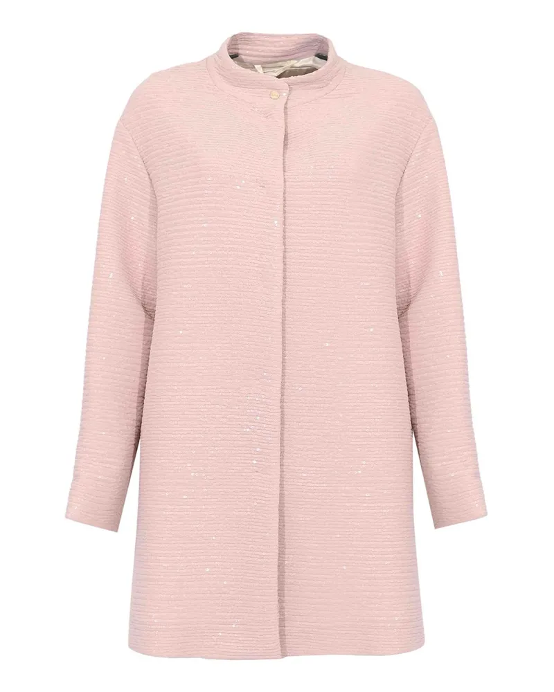 Herno Knielanger Mantel - Nude Nude