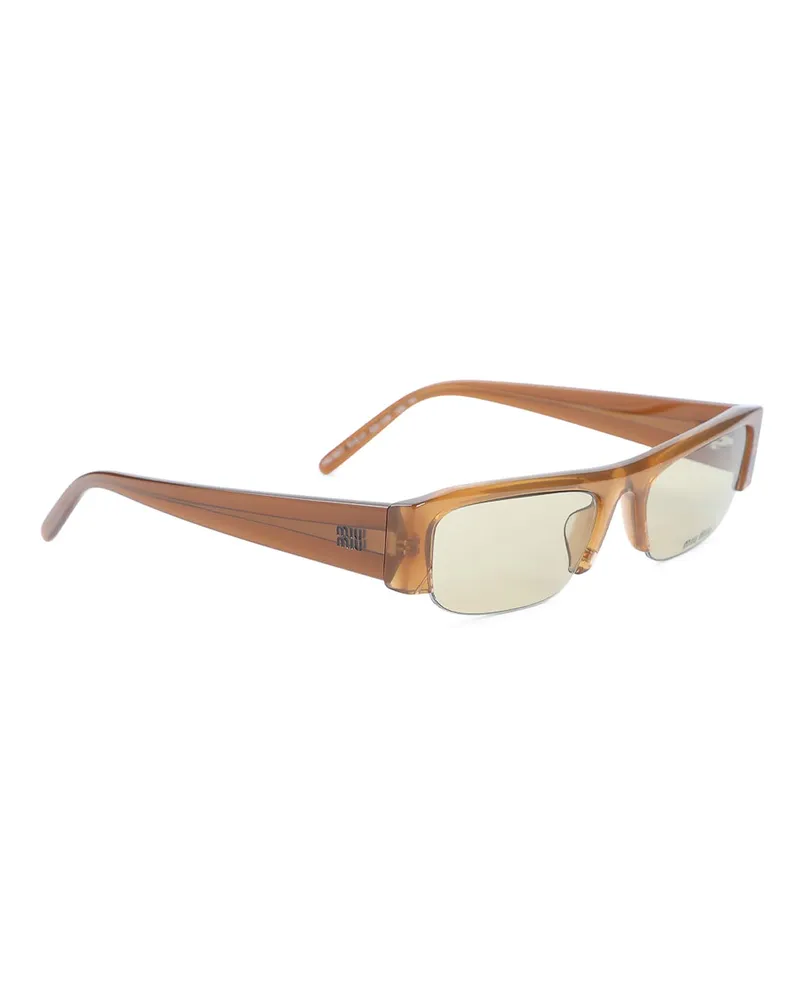 Miu Miu Sonnenbrille - Braun Braun