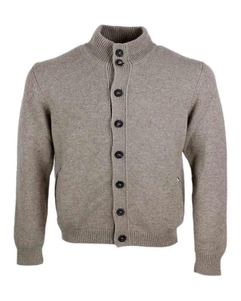 SONRISA Rundhalspullover - Braun Braun