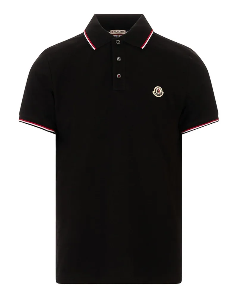 Moncler Poloshirt - Schwarz Schwarz