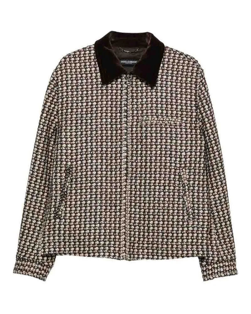 Dolce & Gabbana Casualjacke - Braun Braun