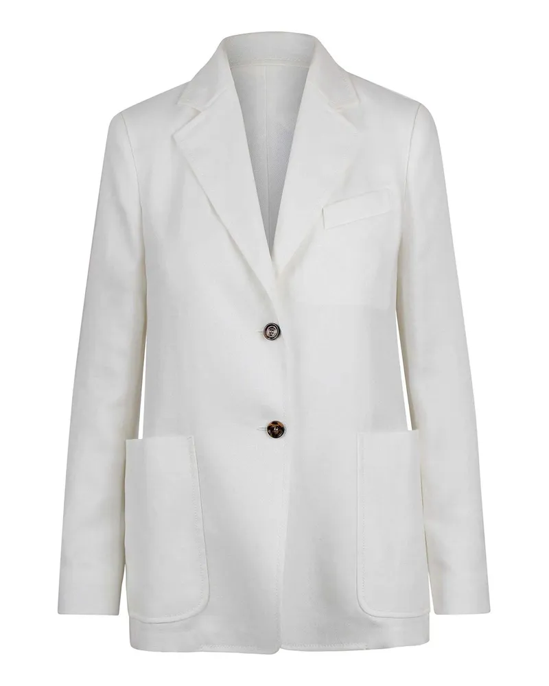 Max Mara Blazer - Weiß Weiß