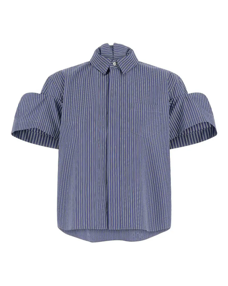 Sacai Hemd - Blau Blau