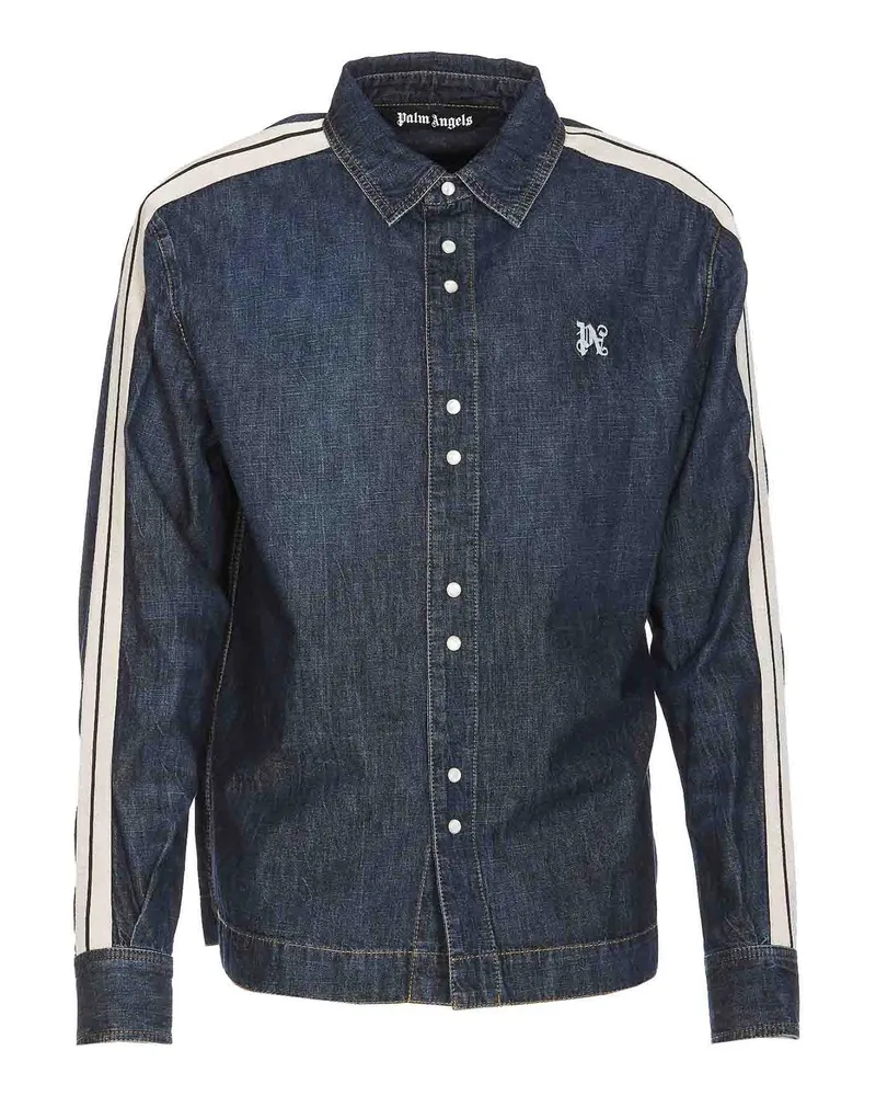 Palm Angels Casualjacke - Blau Blau