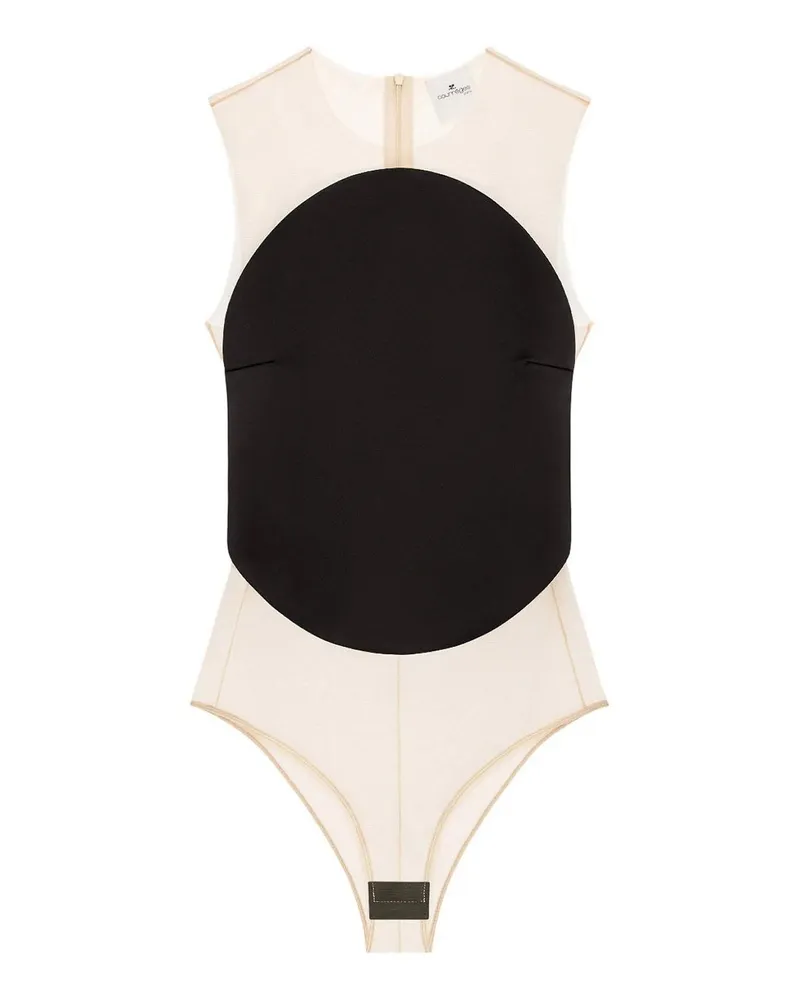 Courrèges Top - Schwarz Schwarz