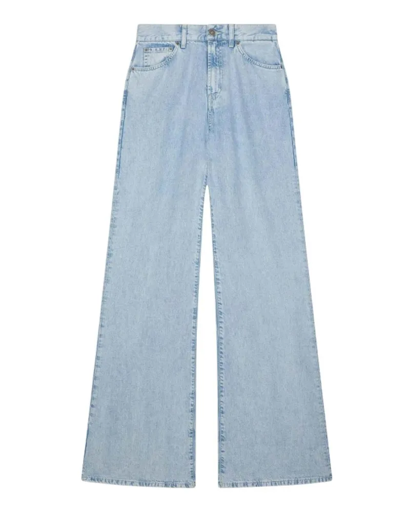 Dondup Straight Leg Jeans - Blau Blau