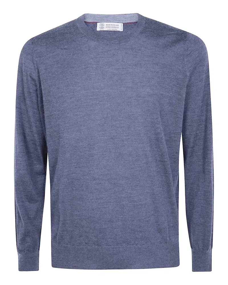 Brunello Cucinelli Rundhalspullover - Schwarz Schwarz