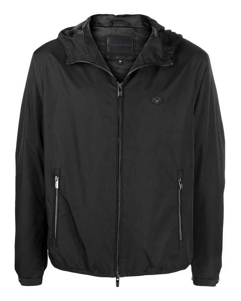 Emporio Armani Casualjacke - Schwarz Schwarz