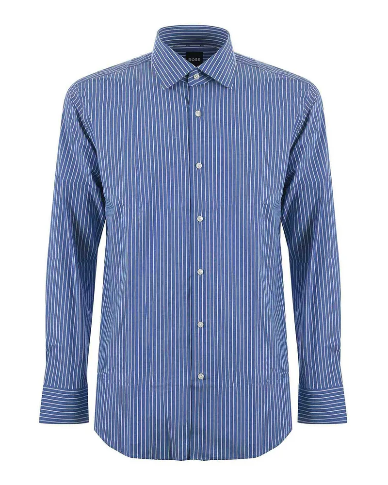 HUGO BOSS Hemd - Blau Blau