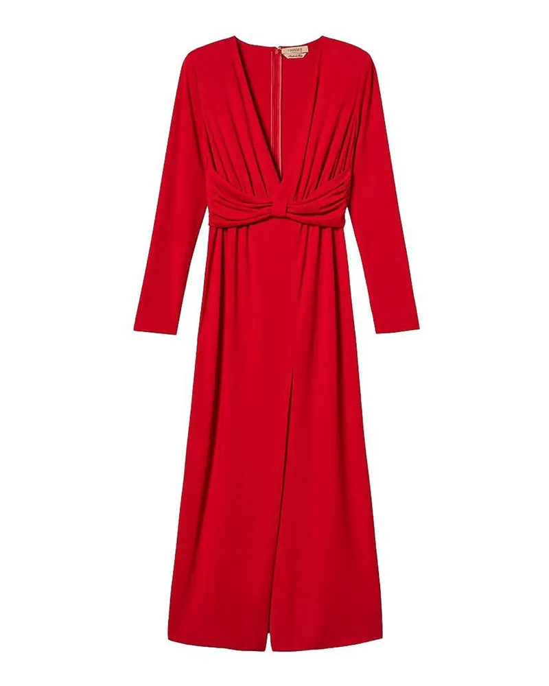 Twin-Set Maxikleid - Rot Rot