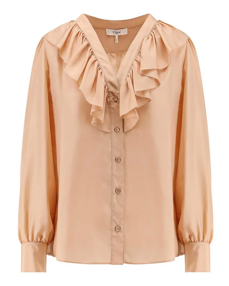 Chloé Hemd - Creme Creme