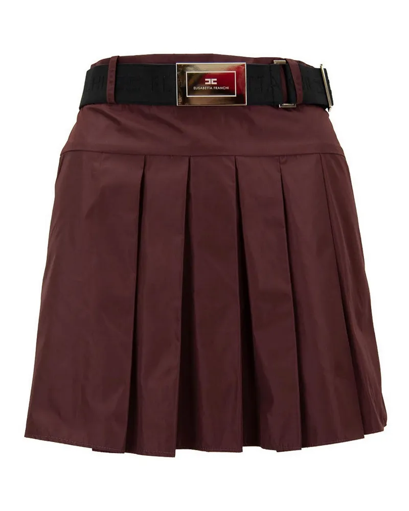 Elisabetta Franchi Minirock - Schwarz Schwarz