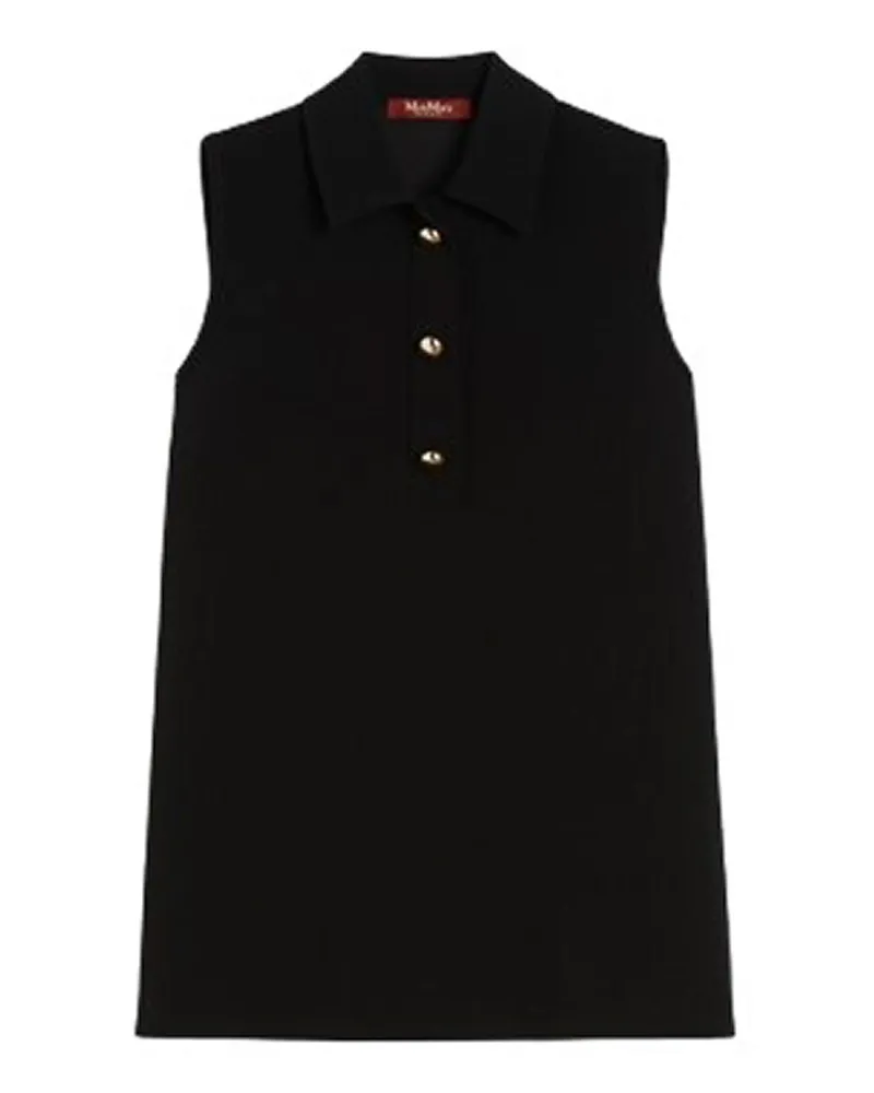Max Mara Bluse - Schwarz Schwarz