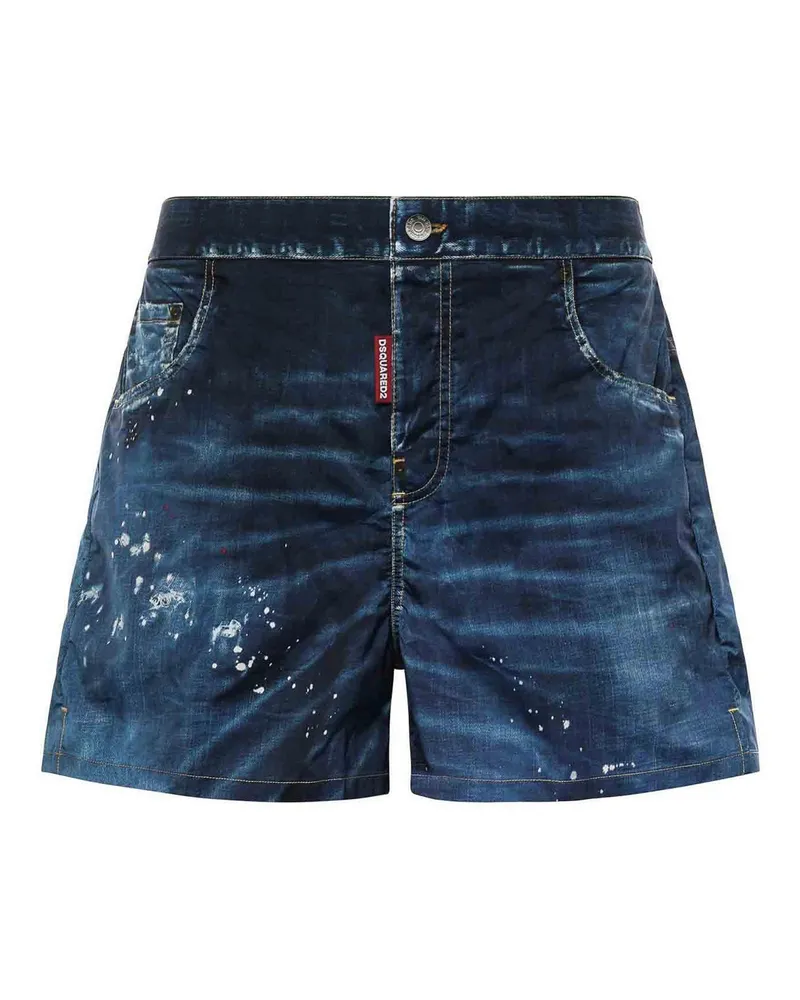 Dsquared2 Badehose - Denim Denim