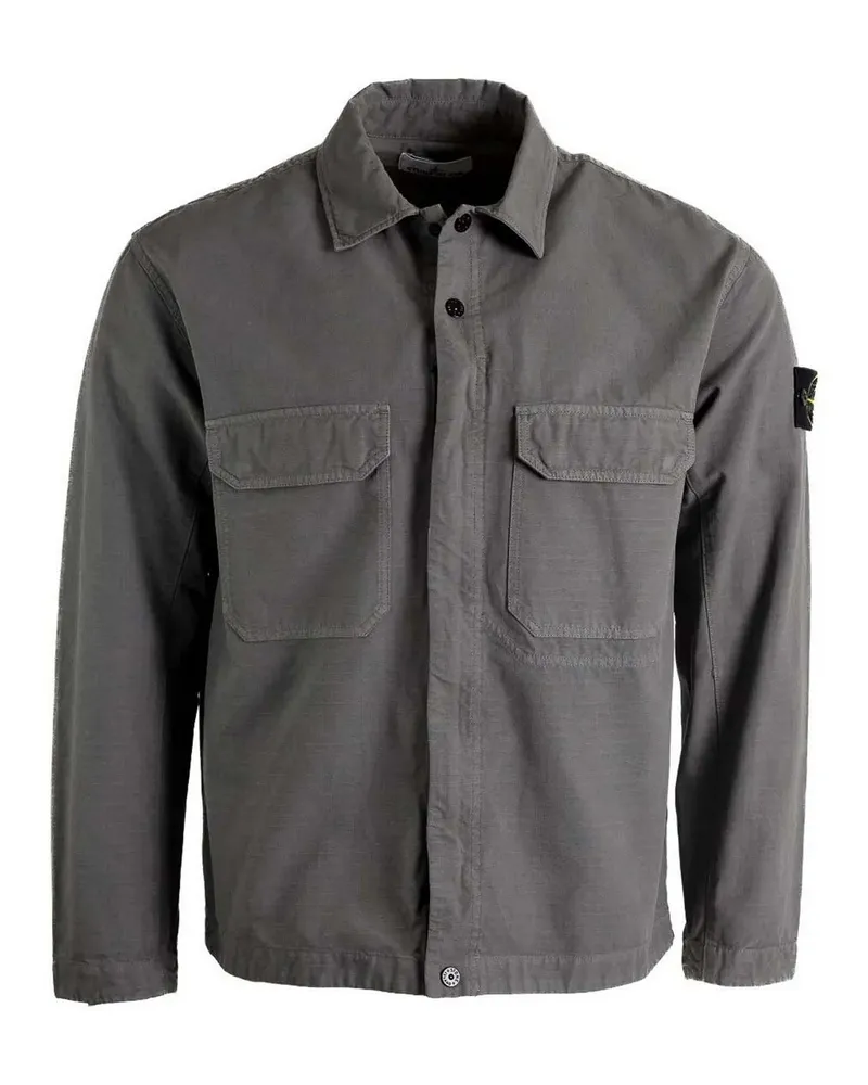 Stone Island Hemd - Grau Grau