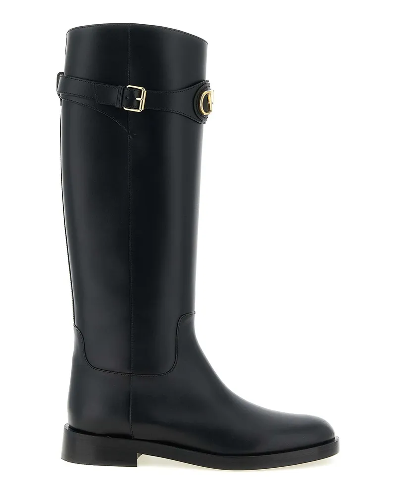Valentino Garavani Stiefel - Schwarz Schwarz