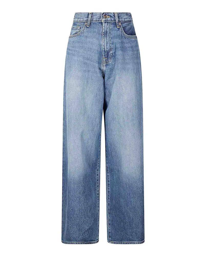 7 for all mankind Bootcut Jeans - Dunkles Jeansblau Dunkles