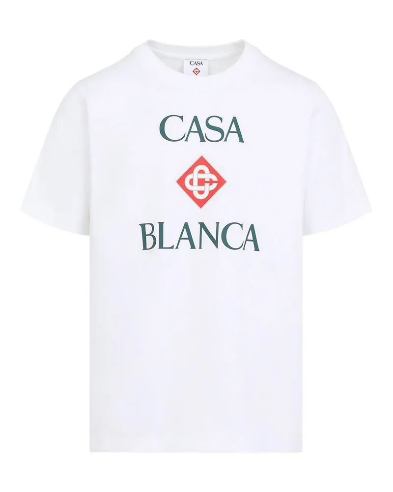 Casablanca Paris T-Shirt - Weiß Weiß
