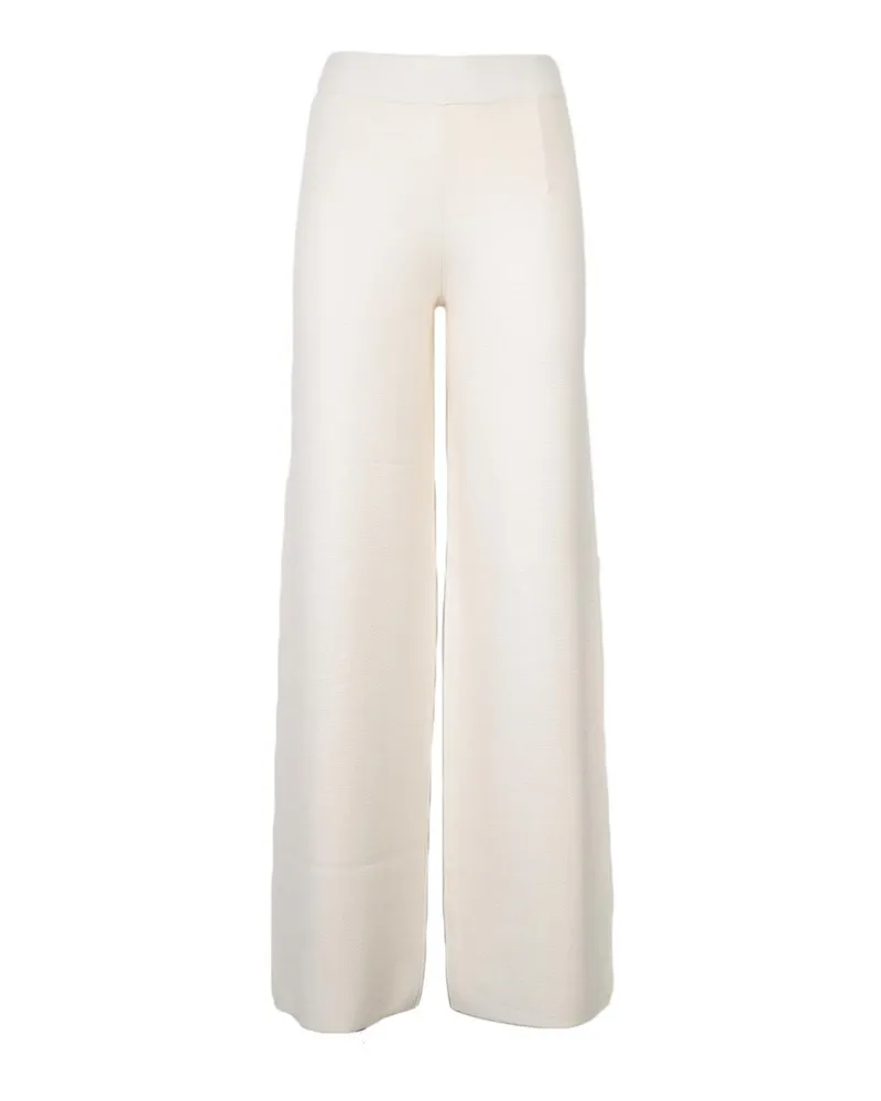 Max Mara Casual Hose - Weiß Weiß