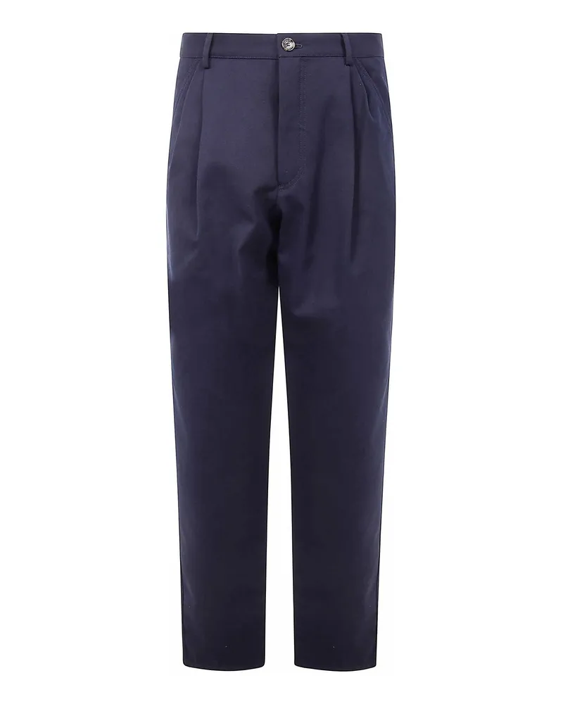 Brunello Cucinelli Casual Hose - Blau Blau