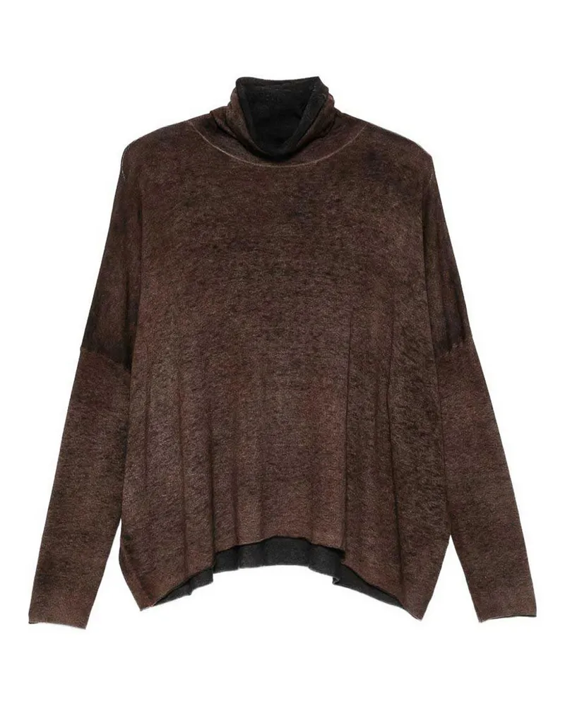 Avant Toi Rollkragenpullover - Braun Braun