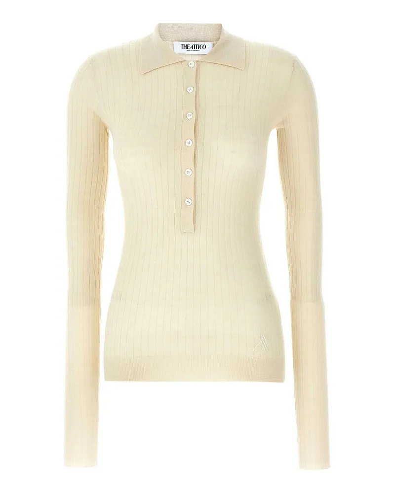 ATTICO Cardigan - Weiß Weiß