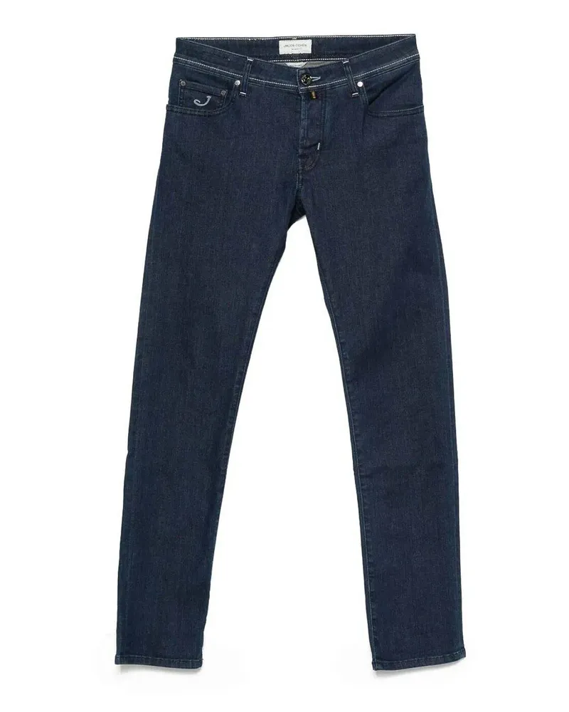 Jacob Cohën Straight Leg Jeans - Dunkelblau Dunkelblau