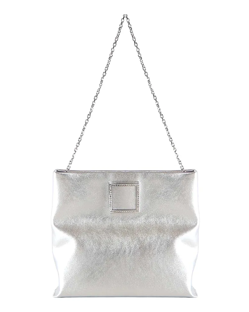 Roger Vivier Clutch - Silber Silber