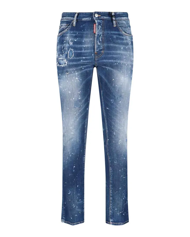 Dsquared2 Bootcut Jeans - Blau Blau