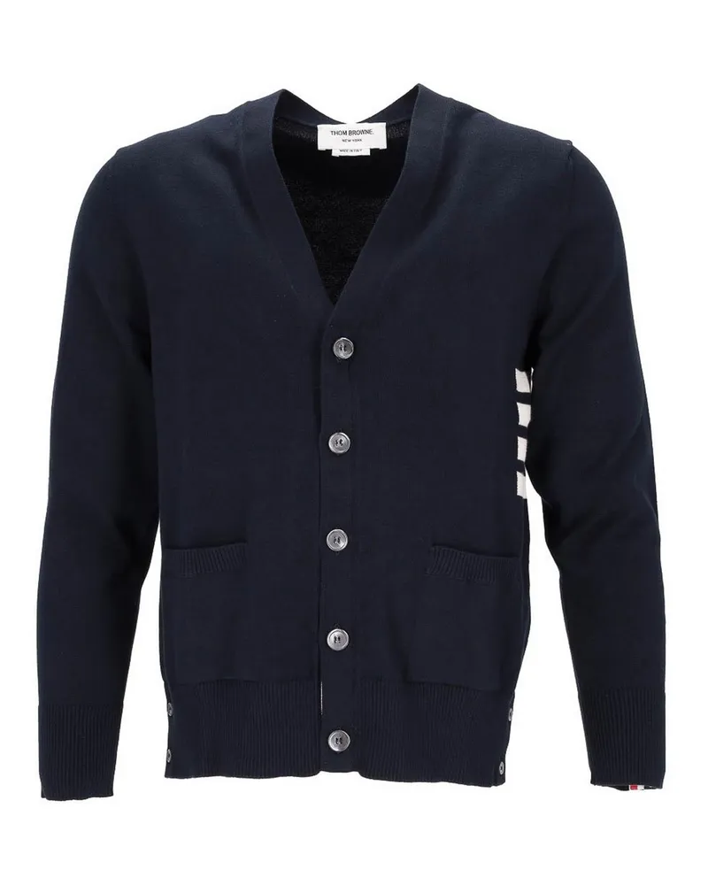Thom Browne Cardigan - Dunkelblau Dunkelblau