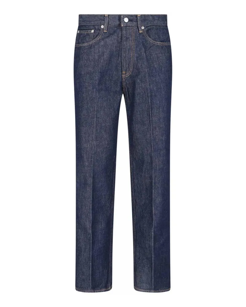 AURALEE Straight Leg Jeans - Blau Blau