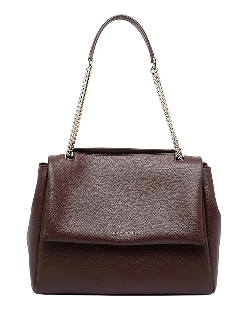 Orciani Schultertasche - Braun Braun