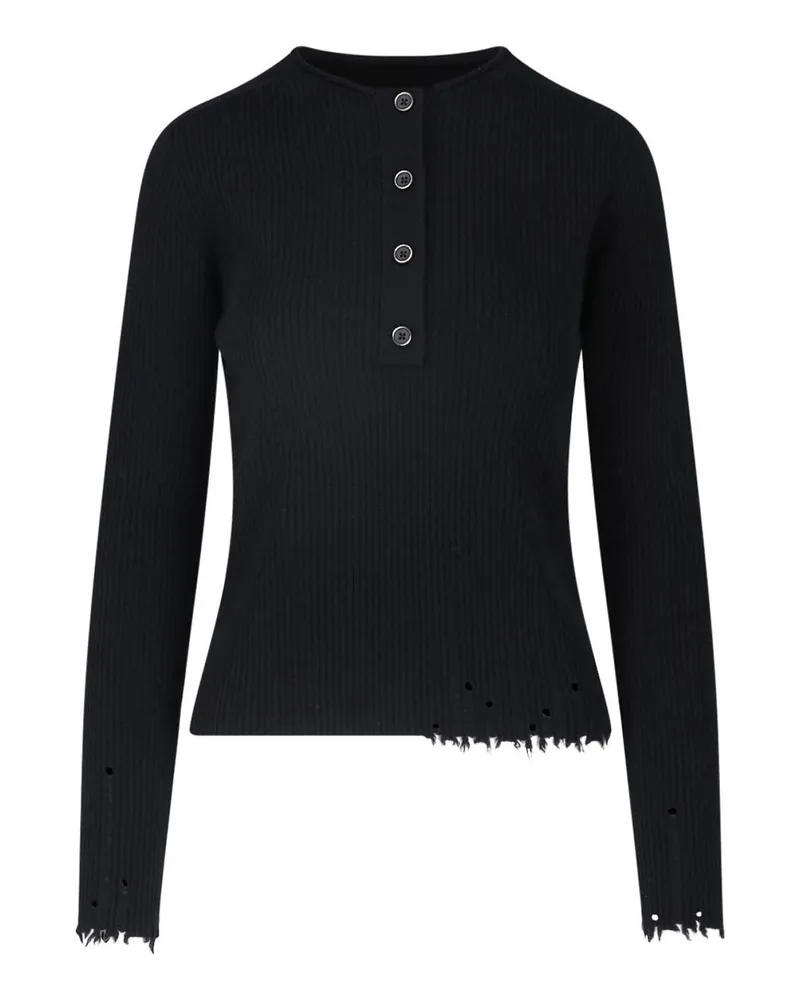 Uma Wang Cardigan - Schwarz Schwarz