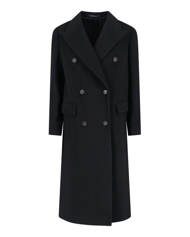 Tagliatore Kurzer Mantel - Schwarz Schwarz