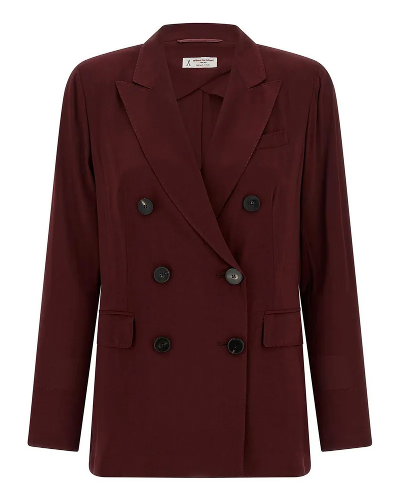 Alberto Biani Blazer - Dunkelrot Dunkelrot