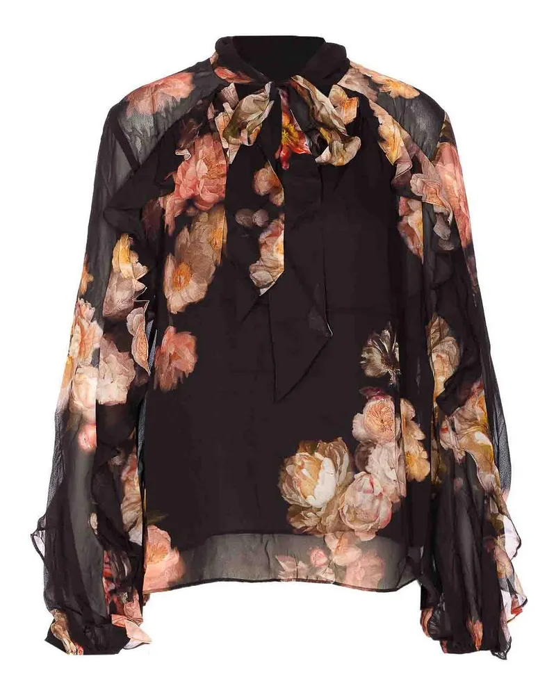 Zimmermann Bluse - Schwarz Schwarz