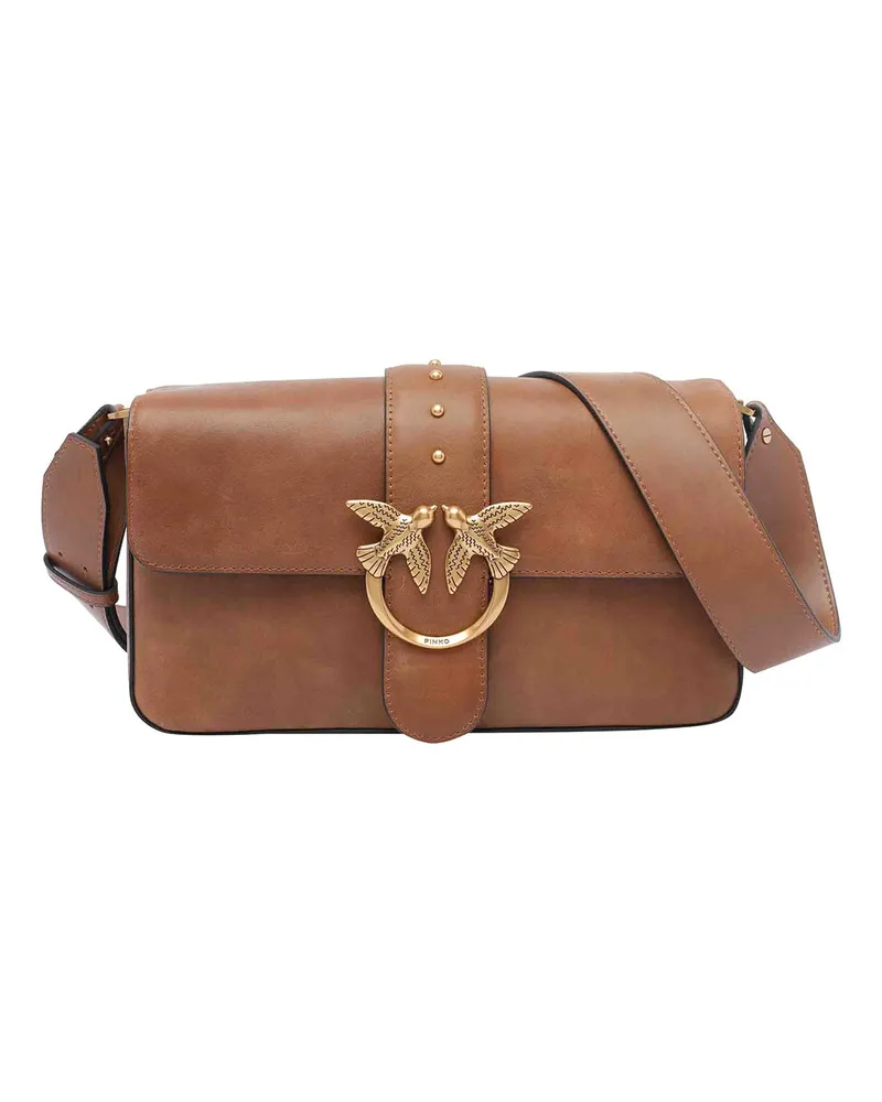 Pinko Schultertasche - Braun Braun