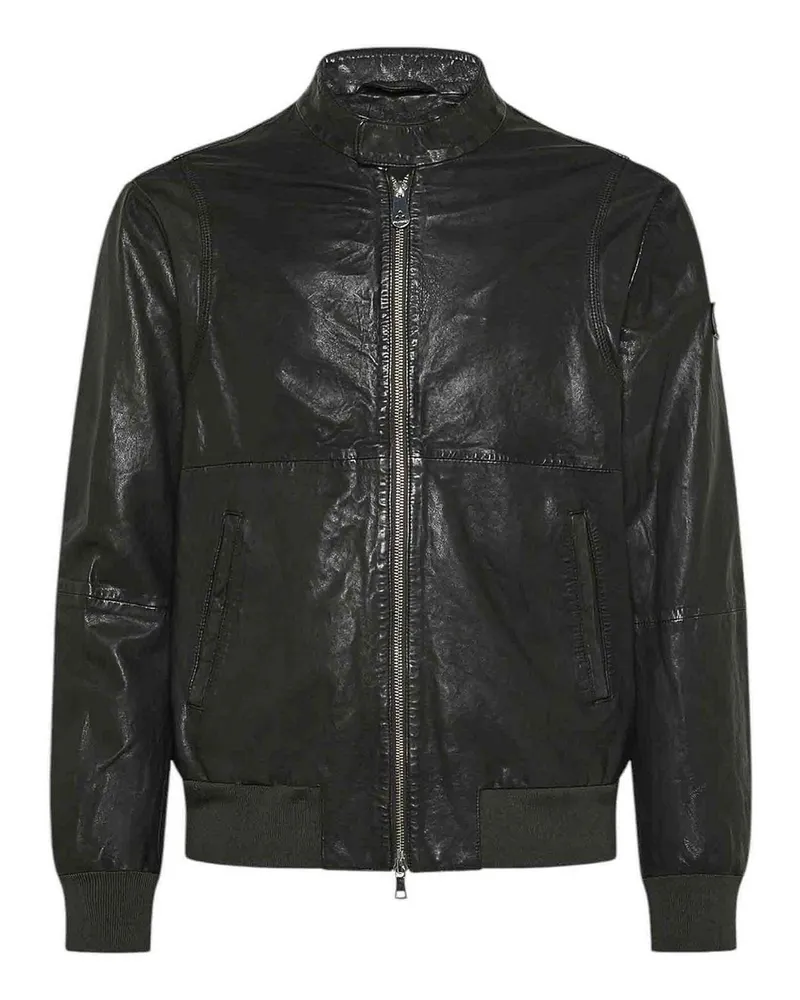 Peuterey Lederjacke - Braun Braun