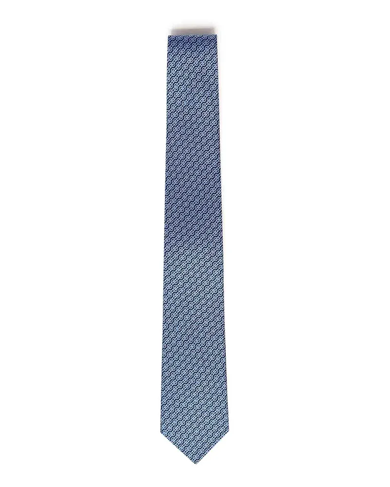 Ferragamo Krawatte - Dunkelblau Dunkelblau