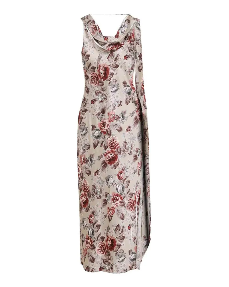 Acne Studios Knielanges Kleid - Bunt Bunt