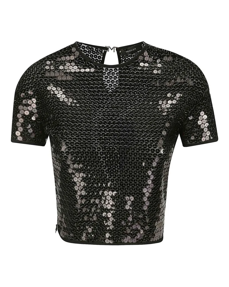 Thierry Mugler Top - Schwarz Schwarz