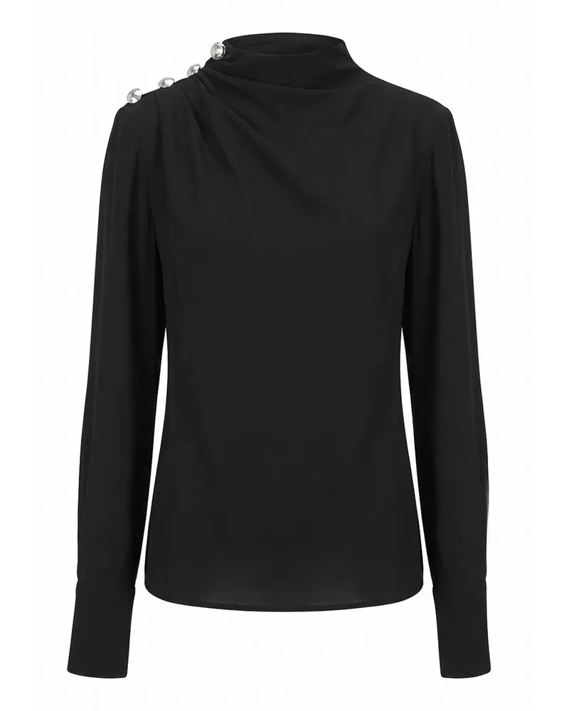 Patrizia Pepe Top - Schwarz Schwarz