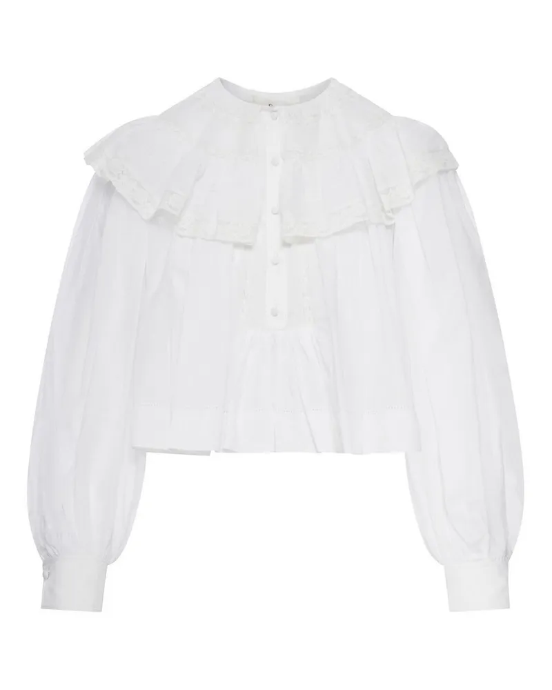 Chloé Bluse - Weiß Weiß