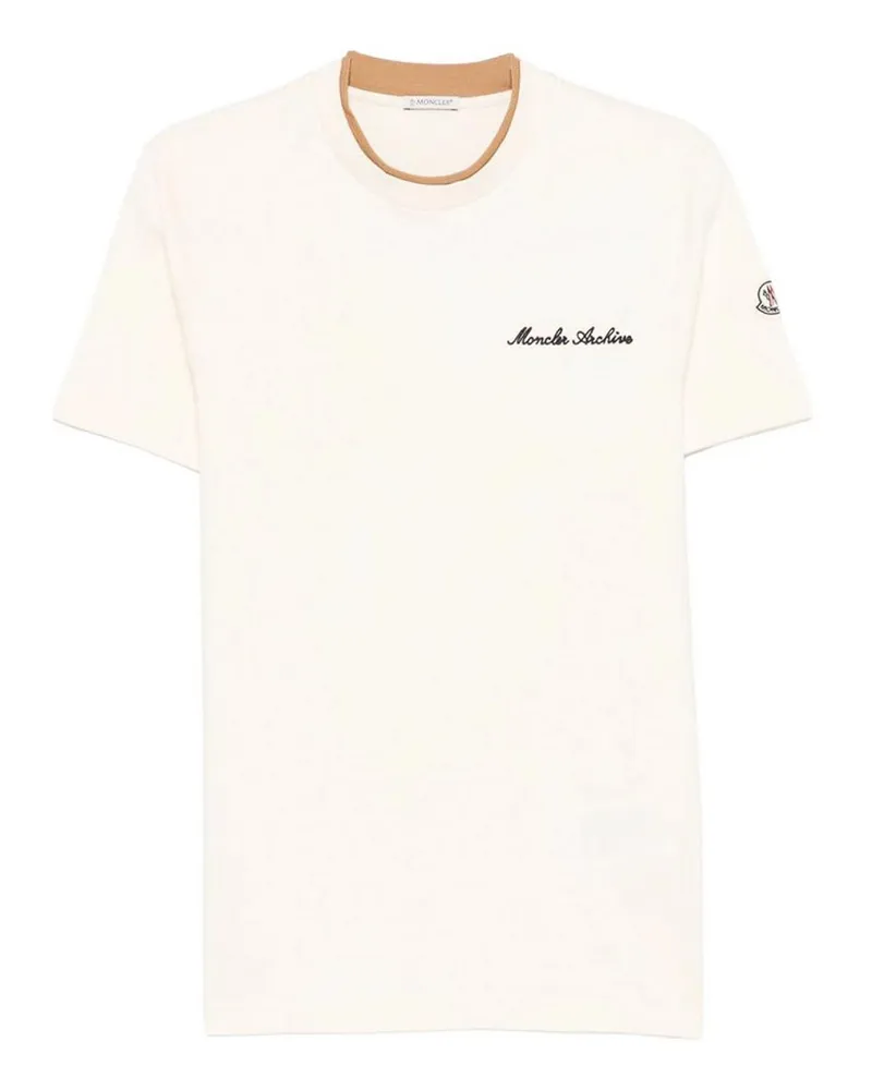 Moncler T-Shirt - Weiß Weiß