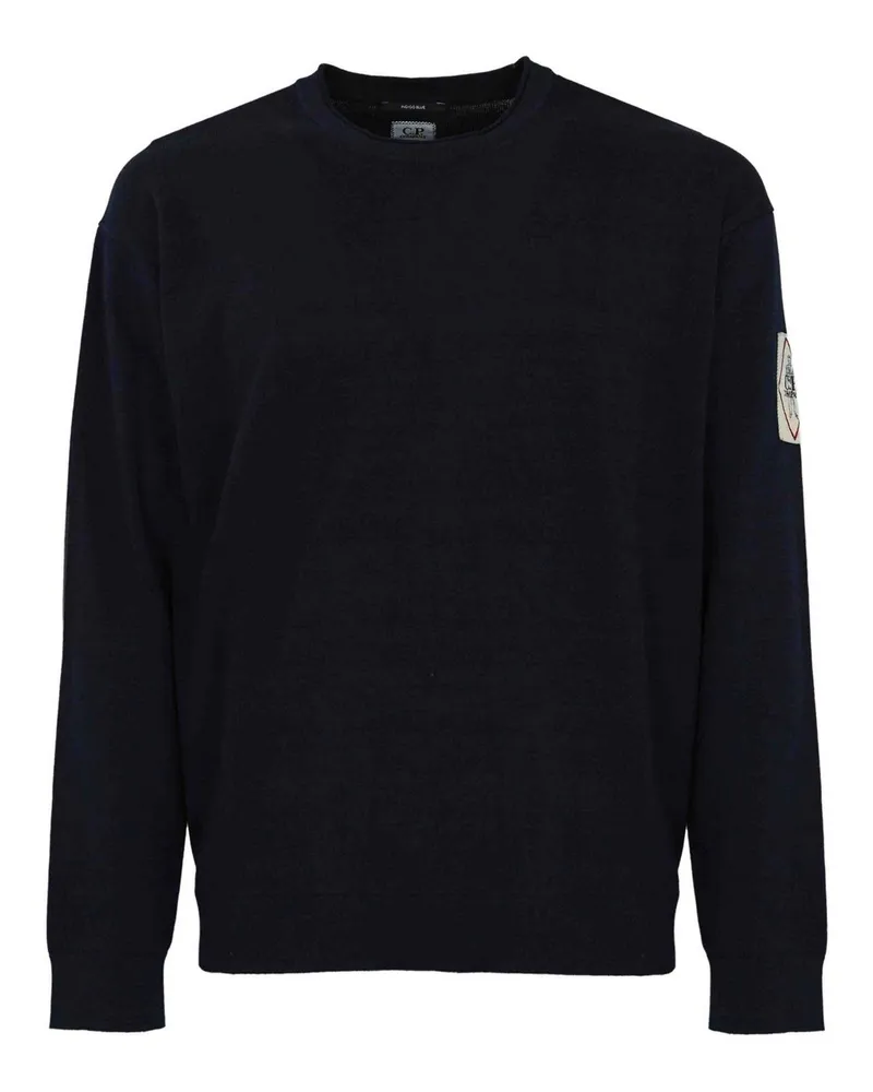 C.P. Company C. P. Company Rundhalspullover - Jeansblau Jeansblau